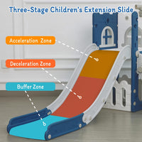 Toddler Slide, Kids Climber Slider for Indoor Outdoor Playground with Basketball 6 in 1™